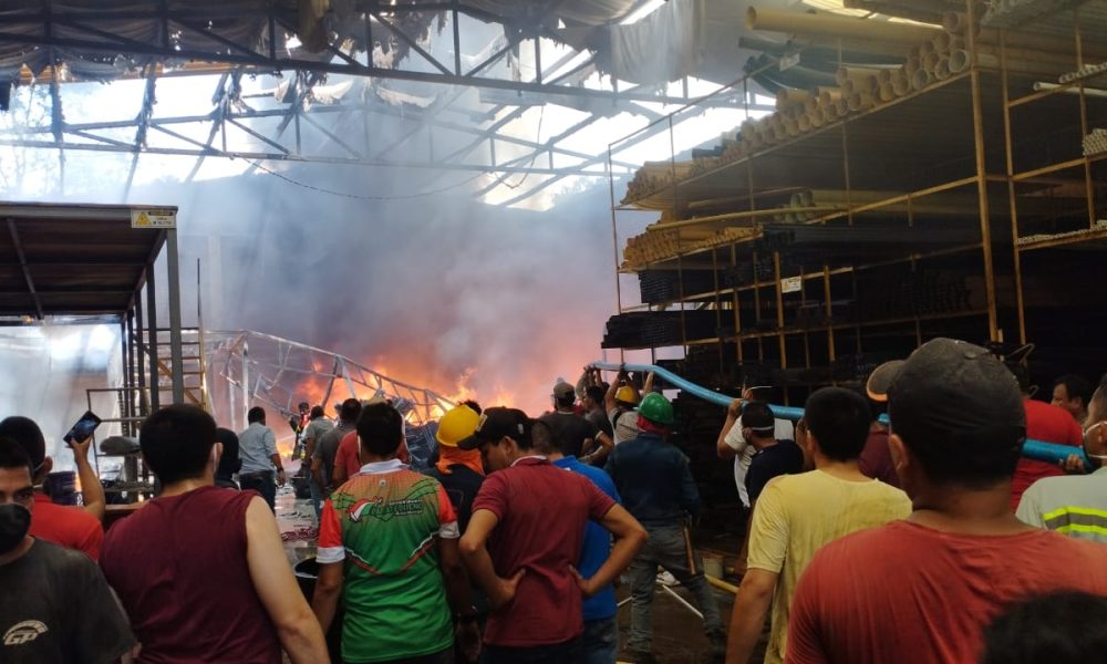 Incendio presentado en el Municipio de Paratebueno.