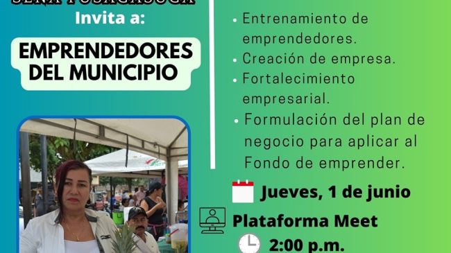 CONVOCATORIA PARA EMPRENDEDORES DE PARATEBUENO