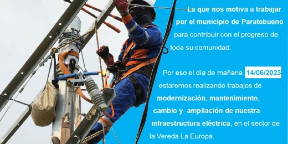 Atención, importante: La empresa ENEL Colombia llevará a cabo labores de mantenimiento
