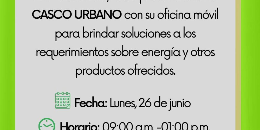 OFICINA MÓVIL ENEL COLOMBIA