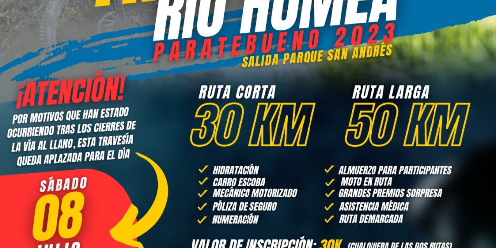 ¡El ciclomontañismo regresa a Paratebueno!