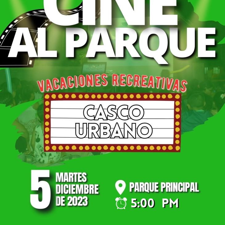 Cine al Parque: Un Evento de Vacaciones Recreativas en Paratebueno