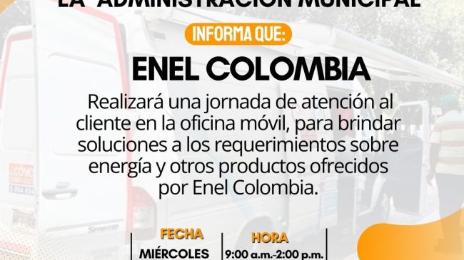 ¡Enel Colombia llega a Paratebueno con una jornada de atención al cliente!