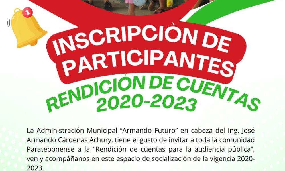 Invitación a la Transparencia: Un Vistazo a la Rendición de Cuentas 2020-2023