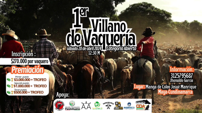 ¡Llega el 1er Villano de Vaquería a la Inspección de Maya!